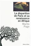 La disparition de Paris et sa renaissance en Afrique  -- 16/01/11